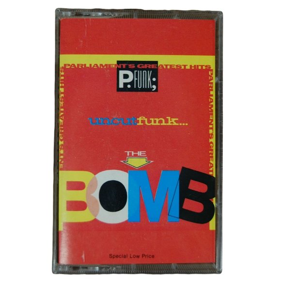 Parliament P. Funk Uncut Funk The Bomb Greatest Hits Cassette - Picture 1 of 5
